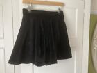 Girls black faux fur skirt. Warm and a bit quirky.