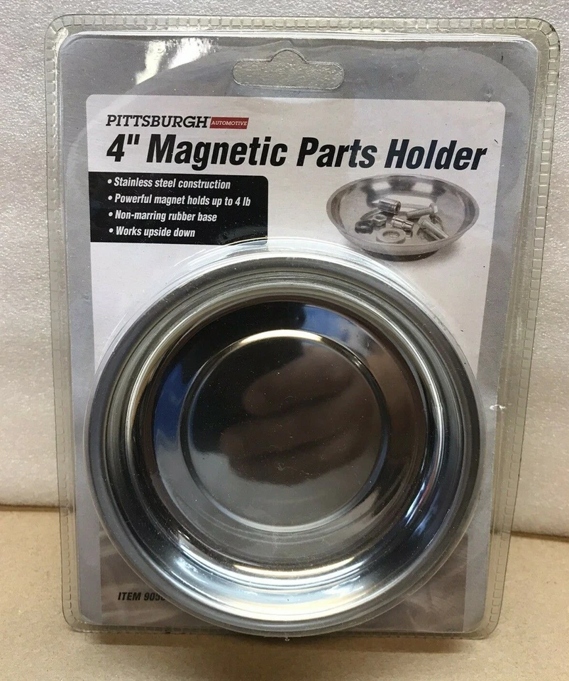 Pittsburgh Automotive Stainless Steel 4" Magnetic Parts Holder