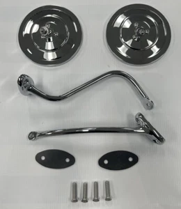 KIT DE ESPEJOS RETROVISORES EXTERIORES PARA CAMIONETA CHEVROLET GMC 1947-1954 TORNILLOS Y JUNTAS NUEVO - Imagen 1 de 9