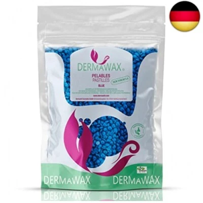 Dermawax 1 kg Azulen Waxing Perlen- Professionelle Heißwachs Wachsperlen zur
