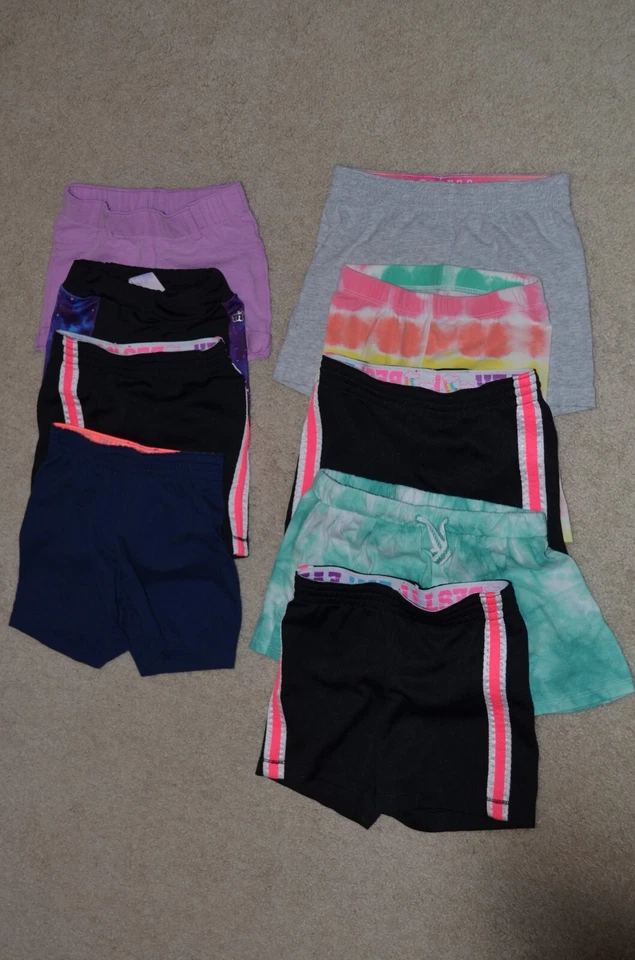 Lote de 9 Pantalones Cortos Niña Talla 4-5 Marcas Mixtas Lote 13 Foto 1 de 1