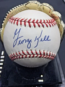 George Kell Signed Baseball Autographed PSA/DNA COA Detroit Tigers HOF  - Picture 1 of 2