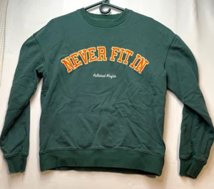 Kultured Misfits sweater mens small Never Fit In long sleeve green - Picture 1 of 10