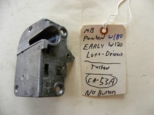Mercedes Benz Early Ponton W120 W180 Front Rear Left Door Latch Cone Type CA-53A - Bild 1 von 7