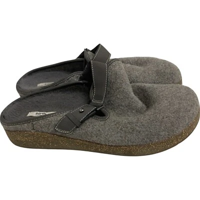 Zuecos informales Earth Dream Chinook para mujer talla 10M gris oscuro sin cordones Foto 1 de 4