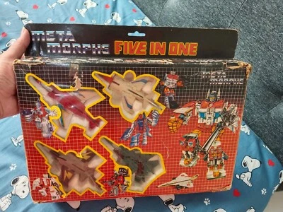 Vintage Bootleg TF G1 TRANSFORMERS Aerialbot Air Warriors Superion W/Box - Image 1 of 4