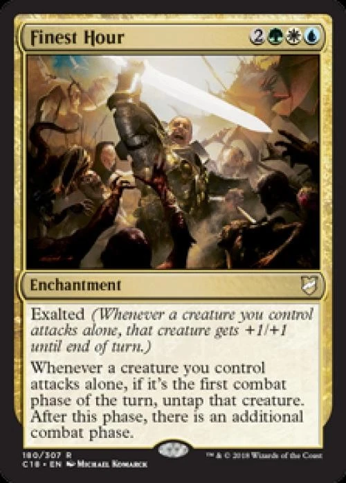 Finest Hour - Light Play MTG Commander 2018 - Image 1 of 1