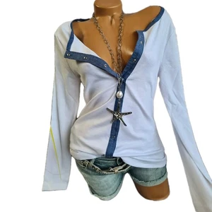 Shirtjacke Jacke AJC weiß 36/28 bis 40/42 weiß Langarm Damen (9 011) NEU - Bild 1 von 7