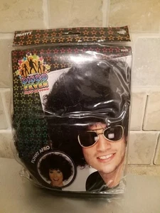 large 1970s disco afro wig fancy dress - Picture 1 of 3