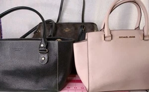 Konvolut Umhängetaschen mehrfarbig - wie besehen Coach, Michael Kors, Kate Spade LESEN - Bild 1 von 24