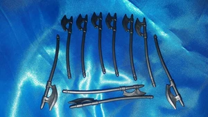 Playmobil Ritter 10 x Hellebarde anthrazit Set top - Bild 1 von 1