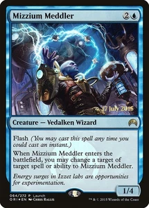 1x Mizzium Meddler (FOIL) - LP - See Pic for Set - SPARROW MAGIC - Picture 1 of 1