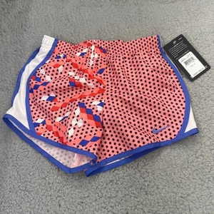 Nike Dri-Fit Girls Shorts Briefs Dry Fit Running Sizes 6X Colorful Active Pink - Picture 1 of 10