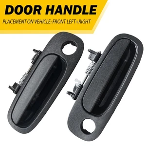 Exterior Door Handle For 2004-2006 Scion xB Set of 2 Front Primed Plastic USA - Picture 1 of 10