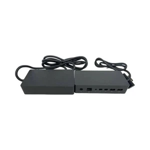 Station d'accueil pour ordinateur portable Microsoft Surface Pro Go Book 1661 d'origine OEM avec adaptateur secteur - Photo 1/9