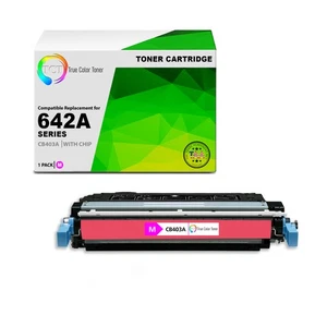 TCT CB403A TAA Compliant Toner Cartridge Replacement for HP CB403A - 642A - Picture 1 of 6