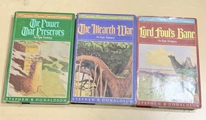 The Chronicles of Thomas Covenant Books, 1-3, by Stephen J. Donaldson. - Bild 1 von 11