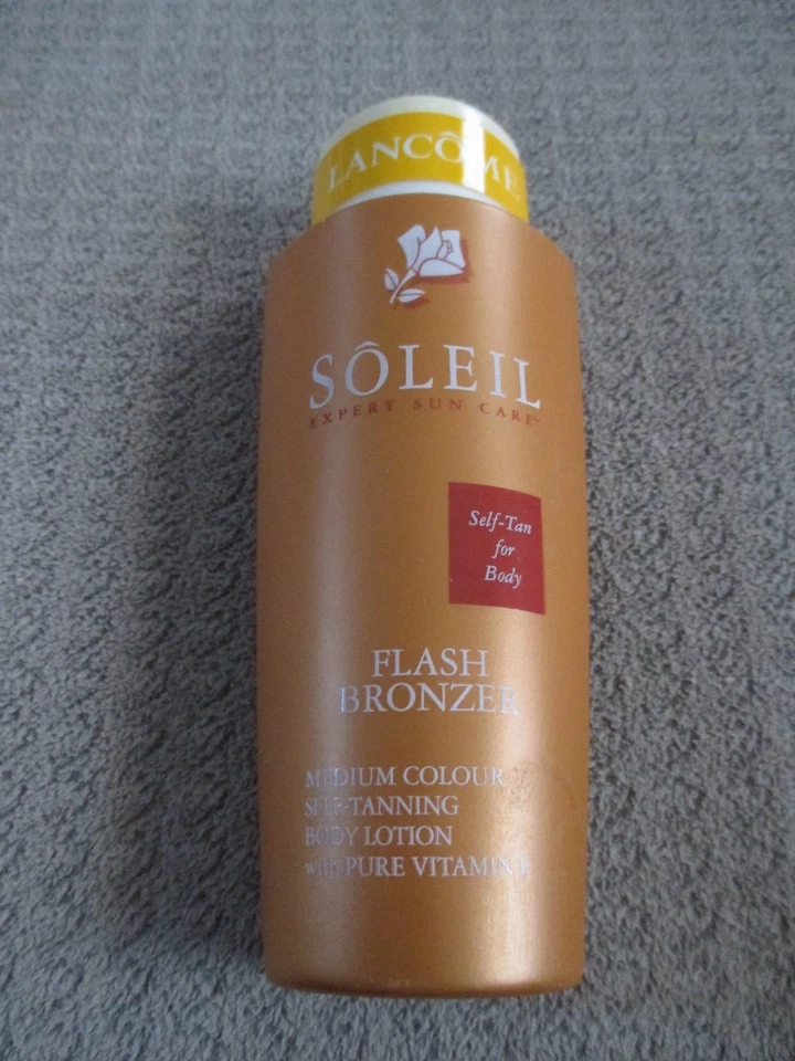 LANCÔME SOLEIL FLASH BRONCEADOR COLOR MEDIO AUTOBRONCEADOR LOCIÓN CORPORAL 5 OZ Foto 1 de 1