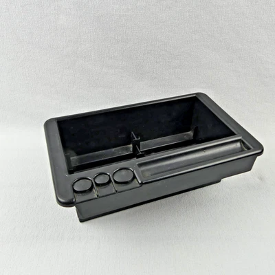 Portamonedas Ford 1992-1996 consola central almacenamiento inserción portamonedas F150 f250 F350 Bronco Foto 1 de 4