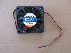 Commonwealth 12VDC FAN Muffin FP-108FT/DC S2B 60mm x 10mm Ball Bearing Brushless - Picture 1 of 1