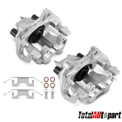 2x Brake Caliper with Bracket for Mercedes-Benz W211 E320 E350 E500 SL500 Rear - Image 1 of 4