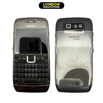 Nokia E71 E-Series Grey Steel Unlocked QWERTY Smart Phone - Excellent Condition - Image 1 of 4