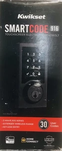Kwikset 916CNT-ZW SmartCode cerrojo electrónico - Imagen 1 de 1