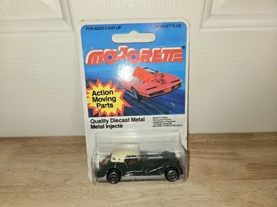 DE COLECCIÓN MAJORETTE ACTION PIEZAS MÓVILES 261 MORGAN FUNDIDO A PRESIÓN 1:64 COCHE VERDE NOS FRANCIA Foto 1 de 4