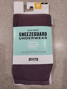 DULUTH WOMEN'S BUCK NAKED SNEEZEGUARD PROTECTION FRF BRIEF PANTIES SIZE MEDIUM - Picture 1 of 3