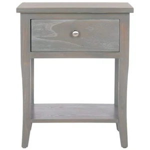SAFAVIEH Coby Gray Storage End Table - Picture 1 of 12
