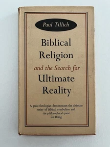 SIGNED Paul Tillich Biblical Religion and the Search for Ultimate Reality 1st - Picture 1 of 8