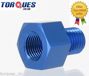 1/8" NPT Female To M10x1.25 Male Reducer Oil Pressure Gauge Take Off Adapter - Picture 1 of 1