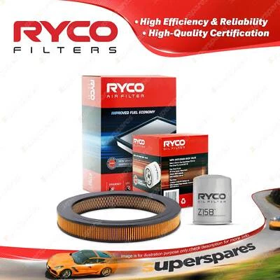 Ryco Oil Air Filter for Toyota Corolla AE71 AE80 AE82 4cyl 1.6L 1.3L Petrol - image 1 of 2