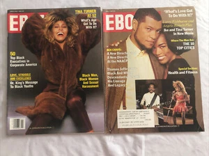 Tina Turner EBONY Magazine Lot of 2 Jan 1992, July 1993 Ike Turner - Picture 1 of 9