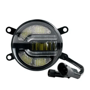 Paar runde Nebelscheinwerferlampen Lampe Led light 3,5 90mm 9-32V Tuning - Bild 1 von 1
