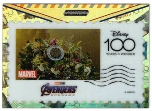 Disney 100 Years - Marvel: World Stamp Refractor PM-YP-18 Avengers Endgame - Picture 1 of 1
