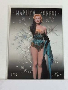 2024 Leaf Marilyn Monroe Icons Collection Clear Silver #64 Marilyn Monroe 3/10 - Picture 1 of 2