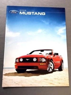 2006 Ford Mustang 28-page Original Car Sales Brochure Catalog - GT Convertible - Image 1 of 4