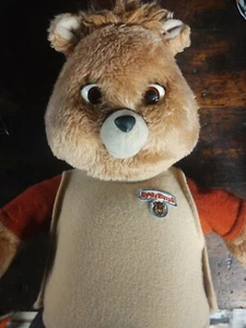 Vtg 1985 Teddy Ruxpin Worlds of Wonder Powers On No Movement Dosent Play w/ cart - Picture 1 of 12