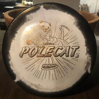 Innova Star Halo Polecat 173-175g New Pre-Flight Number Black With Copper Stamp - Image 1 of 2