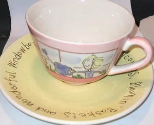 Beth for Whittard window boxes plants Large Cup and Saucer Set 2004 - Picture 1 of 2