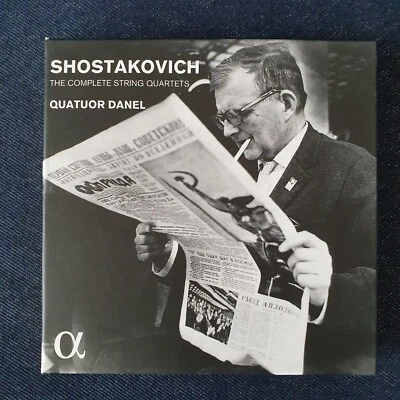 Shostakovich: Complete String Quartets - Quatuor Danel, 5CD, Alpha Classic, 2016 - Image 1 of 4