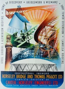 Illustration publicitaire HORSELEY BRIDGE ET THOMAS PIGGOTT LTD c1951 - Photo 1/2
