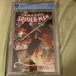 CBCS 9.8 The Amazing Spider-Man 19.1 Justin Ponsor Variant 2015 Awesome!!! - Picture 1 of 14