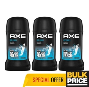 Desodorante Axe Ice Chill Stick 50ml 3-Pack Oferta A Granel De Larga Duración - Imagen 1 de 6