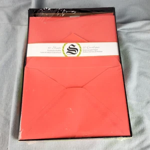 Southworth Heavyweight Printer Pen Paper Watermelon Stationery Envelopes New - Picture 1 of 6