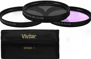 37MM HD FILTER KIT UV-CPL -FLD. FOR SONY, OLYMPUS PENTAX CANON NIKON DSLR CAMER - Picture 1 of 2