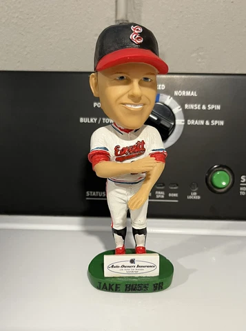 Lansing Lugnuts Jake Boss Sr. Everett High School Coach Bobblehead Rare! Cover