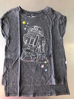 gap kids Star Wars Size Small Top R2D2 gray EUC - Image 1 of 4