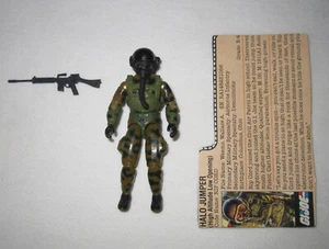 Vintage 1984 GI Joe ARAH Cobra Ripcord 100% Complete Lot Halo Jumper File Card - Picture 1 of 3